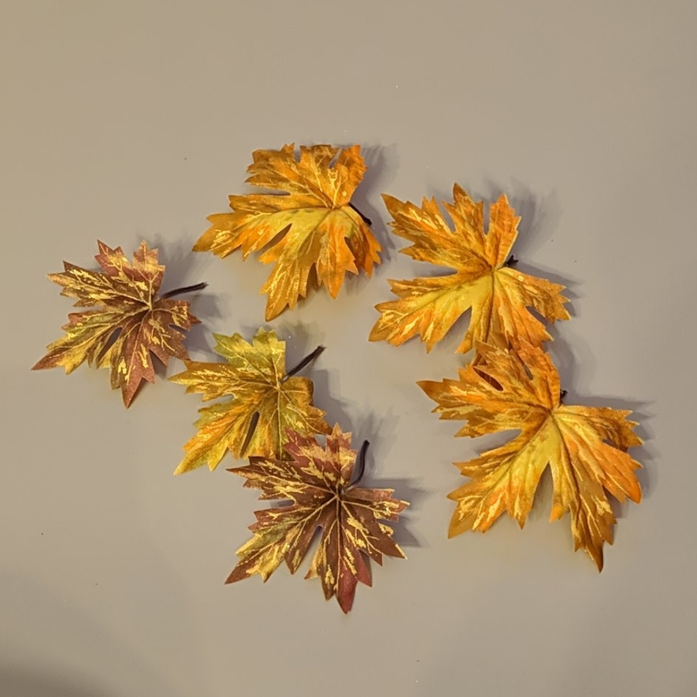 NIB Glittery Fall Decor Set - Picture 4 of 4